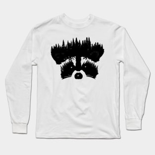 Raccoon Forest Long Sleeve T-Shirt